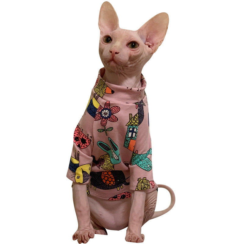 Fashionable Personality Hairless Cat Casual Clothes