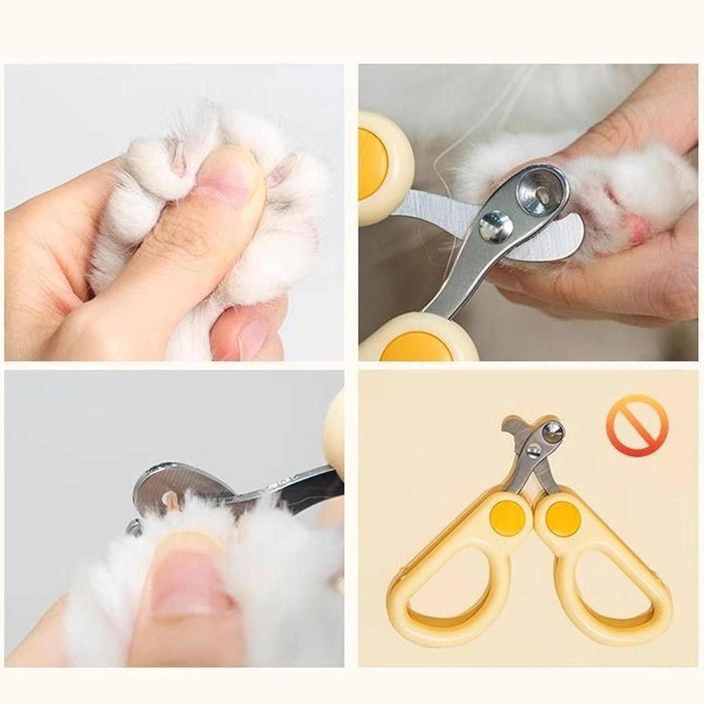 Pet Nail Clippers, Best Cat Nail Clippers And Claw Trimmer, Portable Cat Clippers Paw Trimmer, Special Grooming Tool, Professional Pet Nail Clippers Best For A Cat, Puppy, Kitten & Small Dog