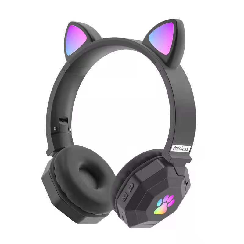 Cat Ear Bluetooth Headset Wireless Light Emitting Headset