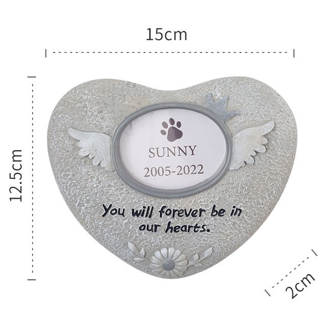 Fashion Cat Footprints Gravestone Decoration