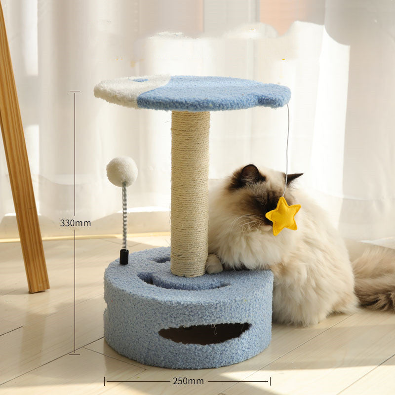 Kitten Cat Climbing Frame Small Cat Scratching Post Sisal Scratching Board