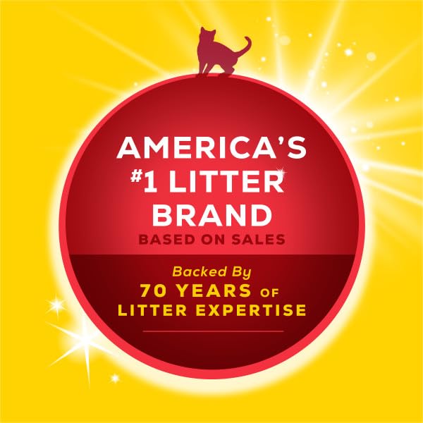 Purina Tidy Cats Clumping Cat Litter, Free & Clean Unscented Multi Cat Litter - 38 lb. Box