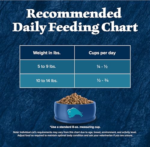 Blue Buffalo Wilderness Natural High Protein Grain Free Salmon Dry Food for Adult Cats 11 lbs.