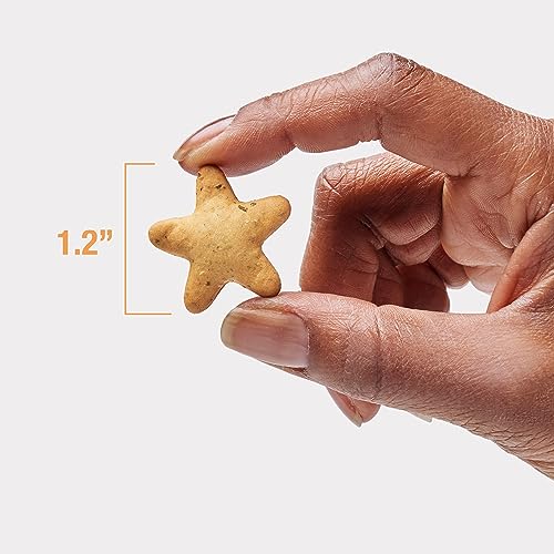 Good 'N' Tasty Spinning Stars Cat Treats, 3.2 Ounce Bag, 2-in-1 Treat & Toy Made with Real Chicken, Chicken Liver & Catnip, Encourages Playfulness & Low Calorie