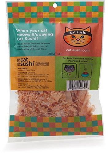 Cat Sushi Bonito Flakes, Classic Cut, 0.7oz