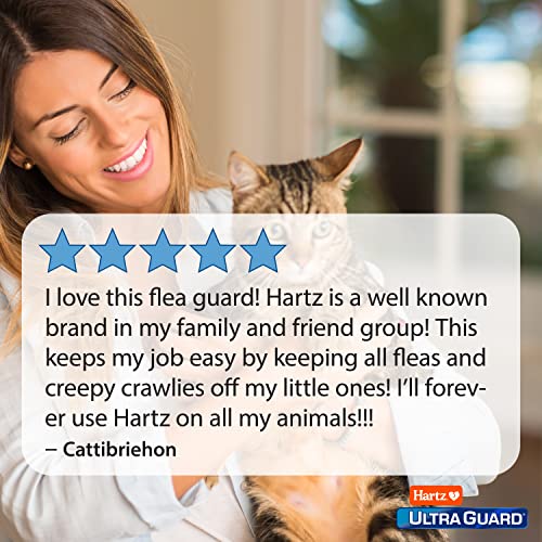 Hartz UltraGuard Topical Flea & Tick Prevention for Cats and Kittens - 3 Monthly Treatments