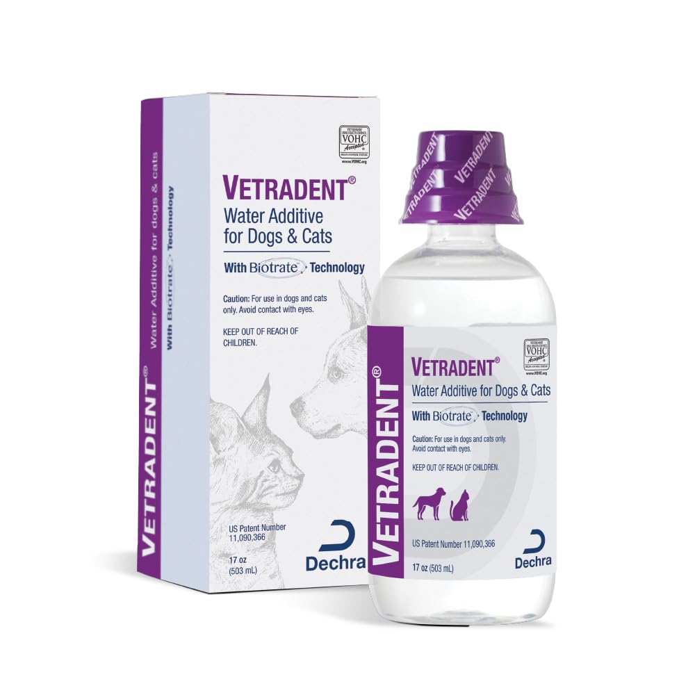 Vetradent® Water Additive for Dogs and Cats, 17 oz