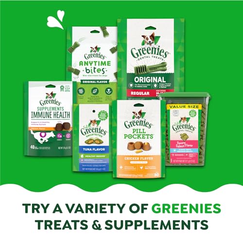 Greenies Feline Smartbites Healthy Indoor Natural Treats for Cats, Tuna Flavor, 2.1 oz. Pouch