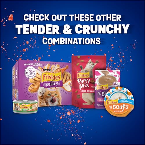 Purina Friskies Tender and Crunch'd With Flavors of Chicken, Beef, Carrots and Green Beans - 16 lb. Bag