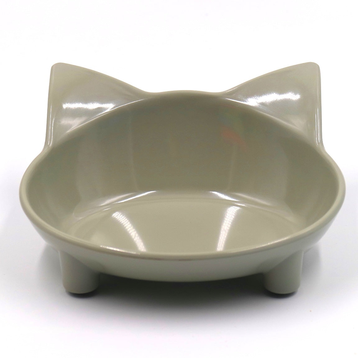 Pet Bowl Melamine Non Slip Cute Cat Color Melamine Cat Bowl Cat Food Bowl Pet Supplies