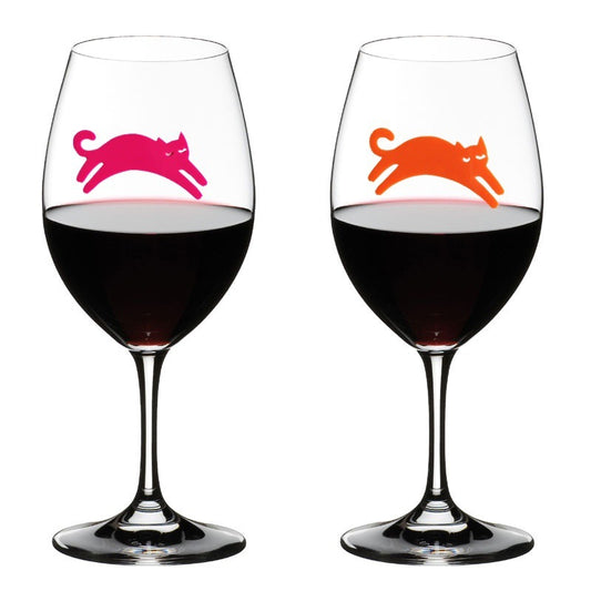 Party Wine Glass Cat logo