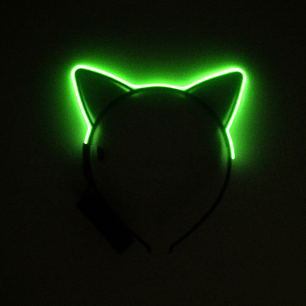 Glowing Line Cat Ear Headband