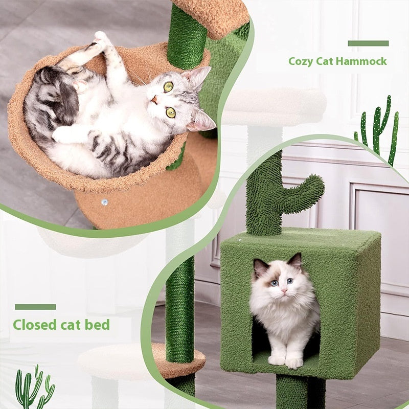 Small And Medium-sized Cat Covers An Area Of Kitten Shelf Jumping Platform Integrated Cat Climbing Frame