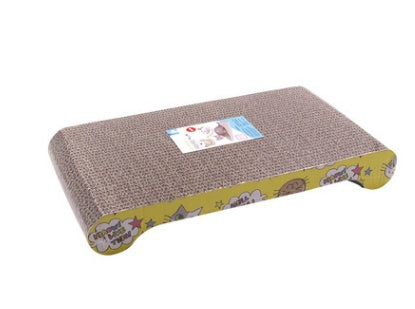 Pet Cat Kitten Scratch Scratcher Pad Seize Catch Board Mat Catnip Bed S shape