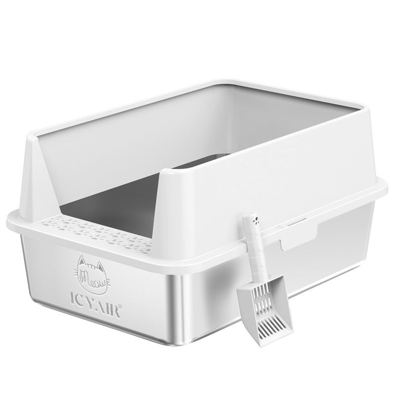 Stainless Steel Litter Box Oversized