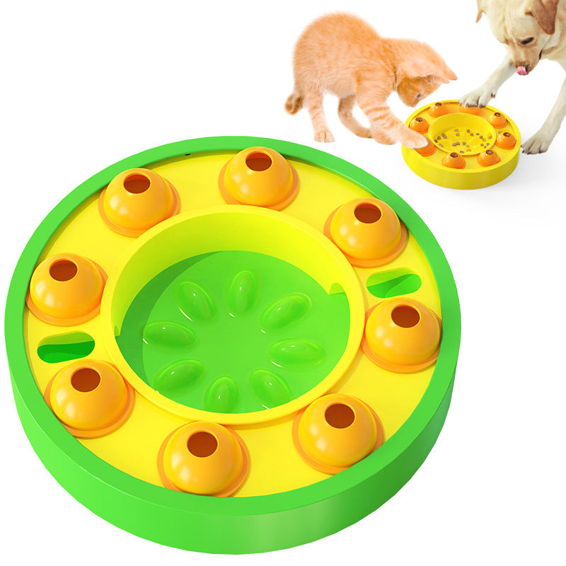 Pet Supplies Puzzle Diet Roulette Cat Puzzle Slow Leak Food Training Toys