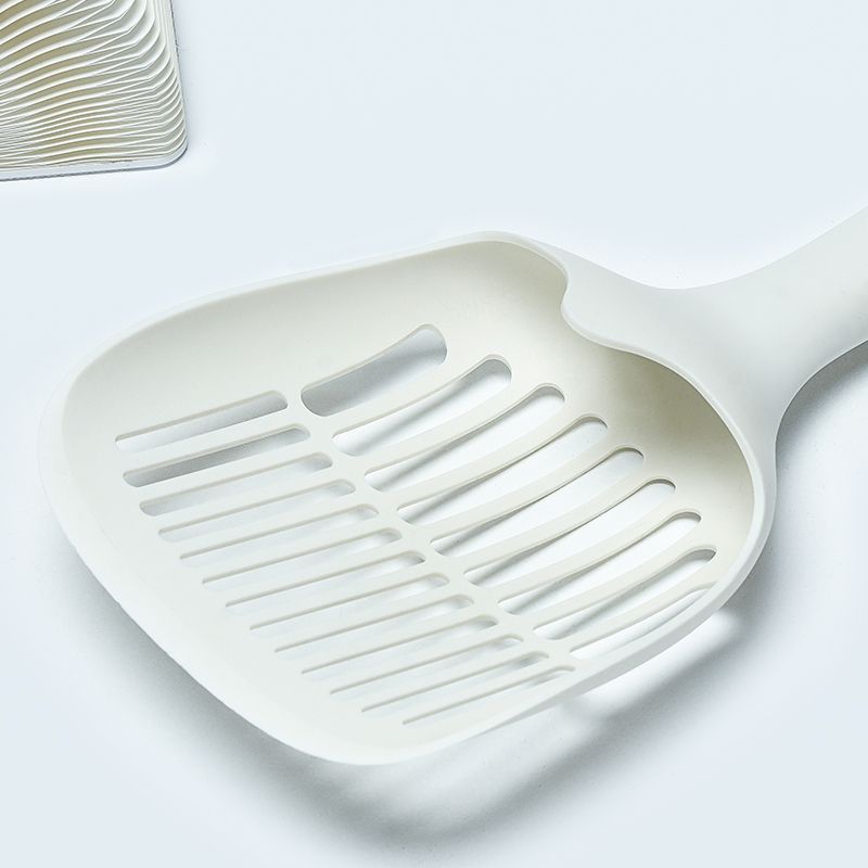 Cat Litter Scoop Plastic Litter Shovel With Base Self Cleaning Cat Litter Shovel Kitten Toilet Clean Tools Cat Supplies