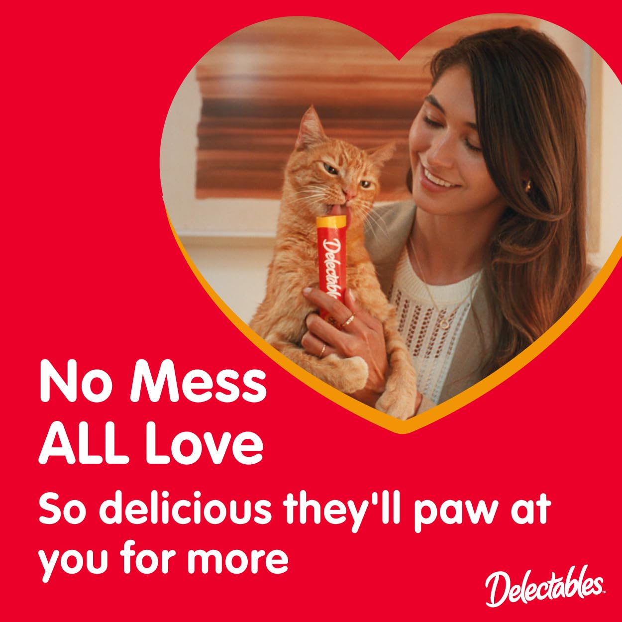 Delectables Squeeze Up Creamy Squeezable Puree, Lickable Wet Cat Treats, Grain Free, No Added Fillers, No By-Products, No Added Preservatives, 0.5 Ounces Tube Chicken Flavor, 32 Tubes Total