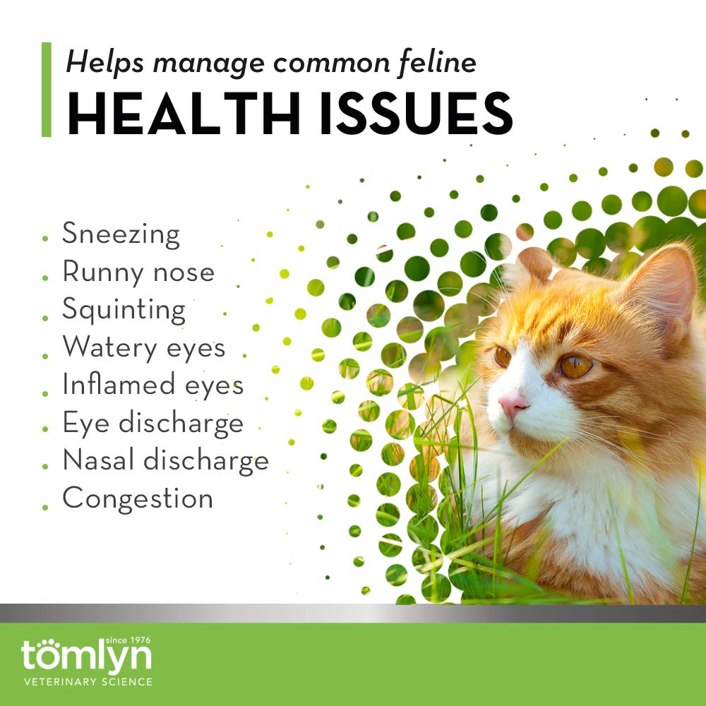 Tomlyn Immune Support Daily L-Lysine Supplement, Fish-Flavored Lysine Powder for Cats and Kittens, 3.5oz