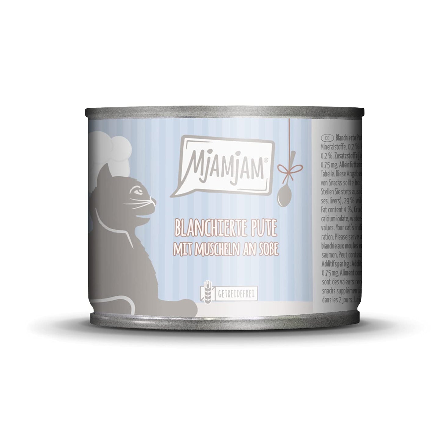 MjAMjAM - Premium Nassfutter für Katzen - Probierpaket I an Soße, 6er Pack (6 x 185g), getreidefrei mit extra viel Fleisch