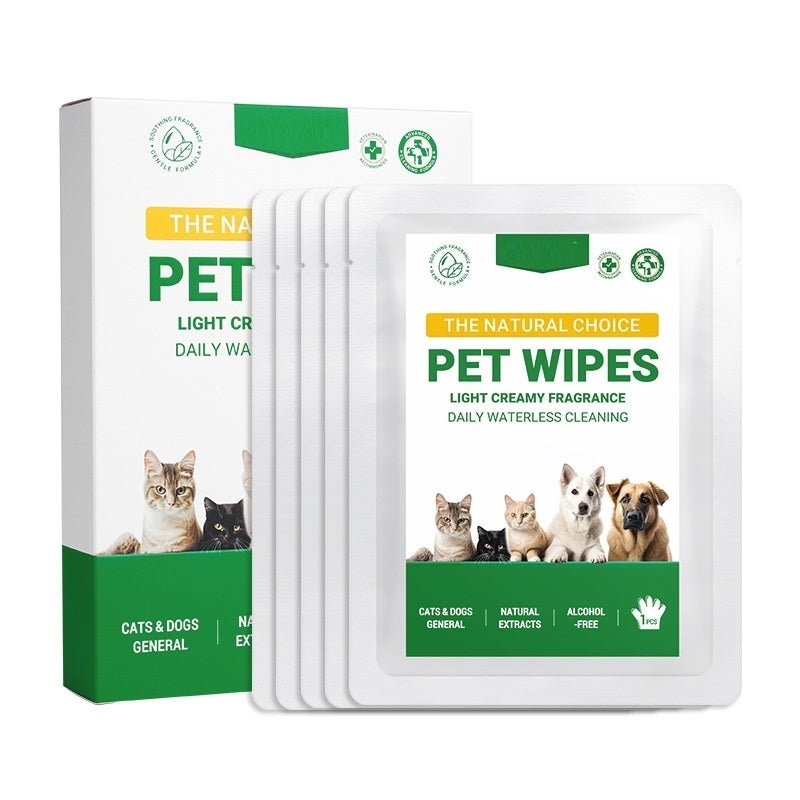 Butt Wiping Dog Cat Bath Cleaning Wipes