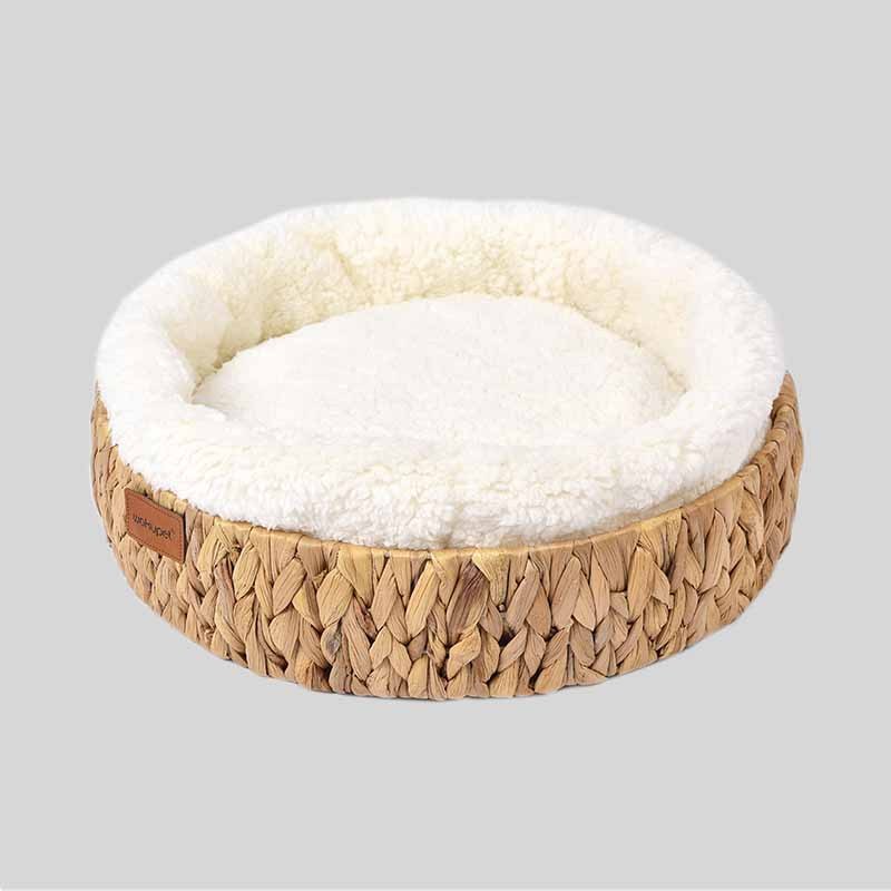 Cat Scratch Board Winter Rattan Warm Cat Nest