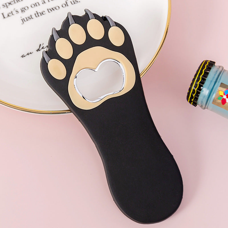 Cat Paw Bottle Opener Cute Cartoon Magnetic Beer