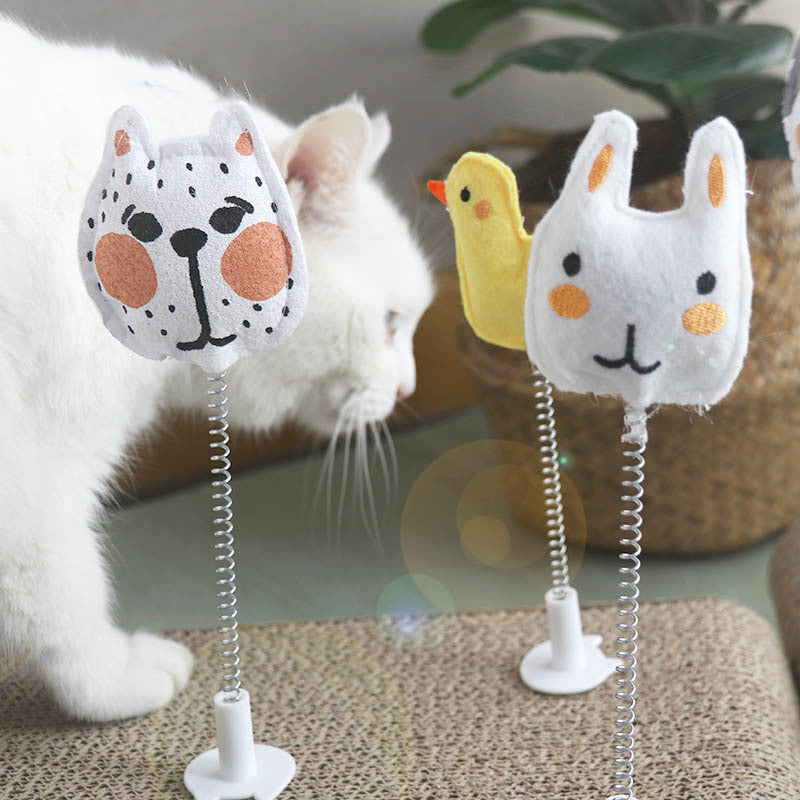 Fashion Funny Cat Stick Self Hi Toy