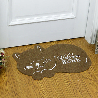 Cat Shape Floor Mat