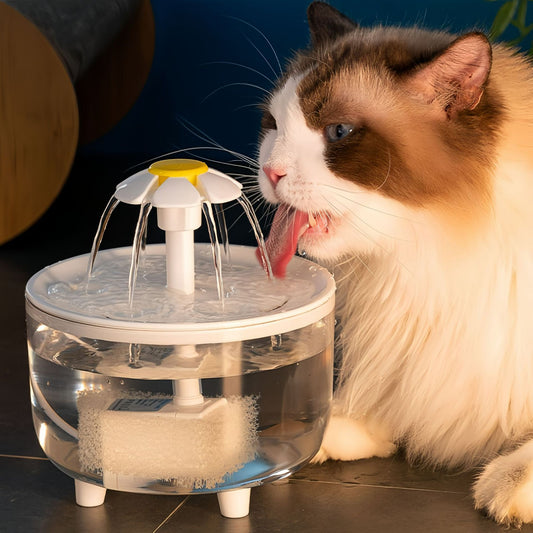 1200ml Pets Water Fountain Auto Filter USB Electric Mute Cat Drinker Bowl Recirculate Filtering Drinker Pet Water Fountain