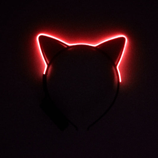 Glowing Line Cat Ear Headband