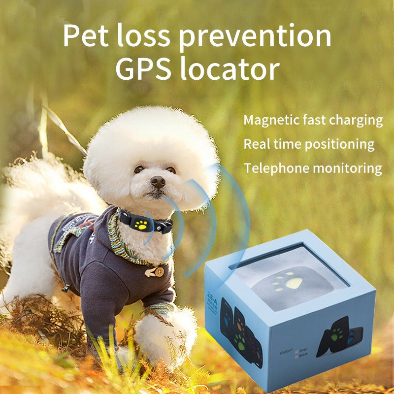 GPS Cat locator cat tracker pet anti loss tracker global locator cross-border portability