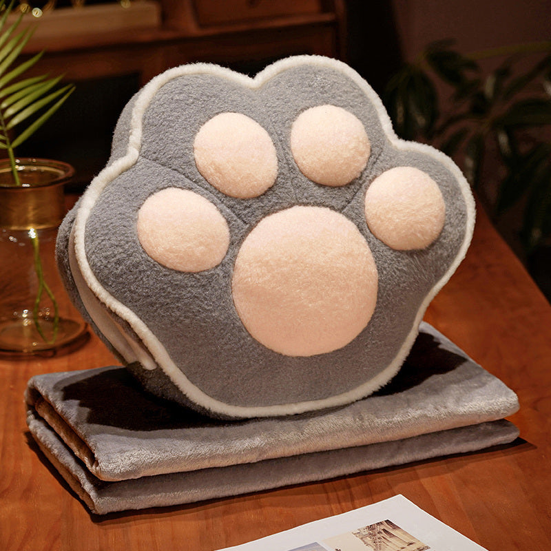 Cat Claw Cushion Quilt Dual-purpose Pillow