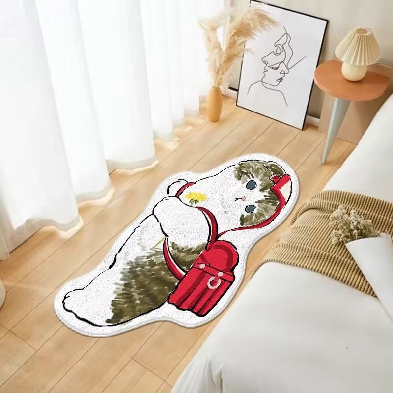 Cat Floor Mat Imitation Cashmere Bed Blanket