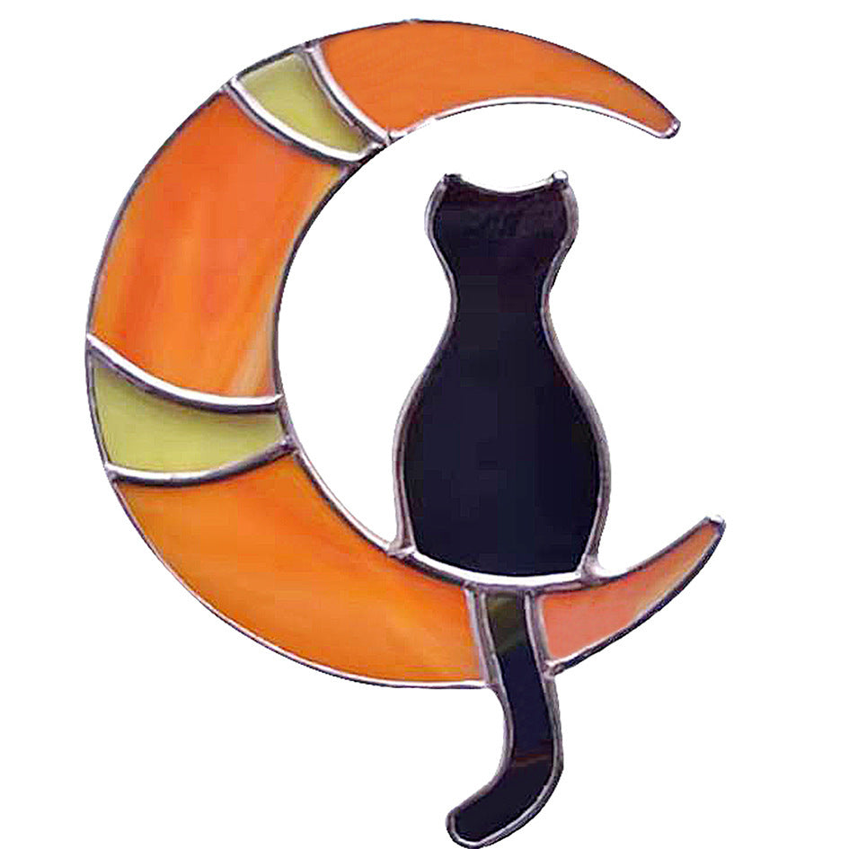 Home Moon Cat Ornament Pendant