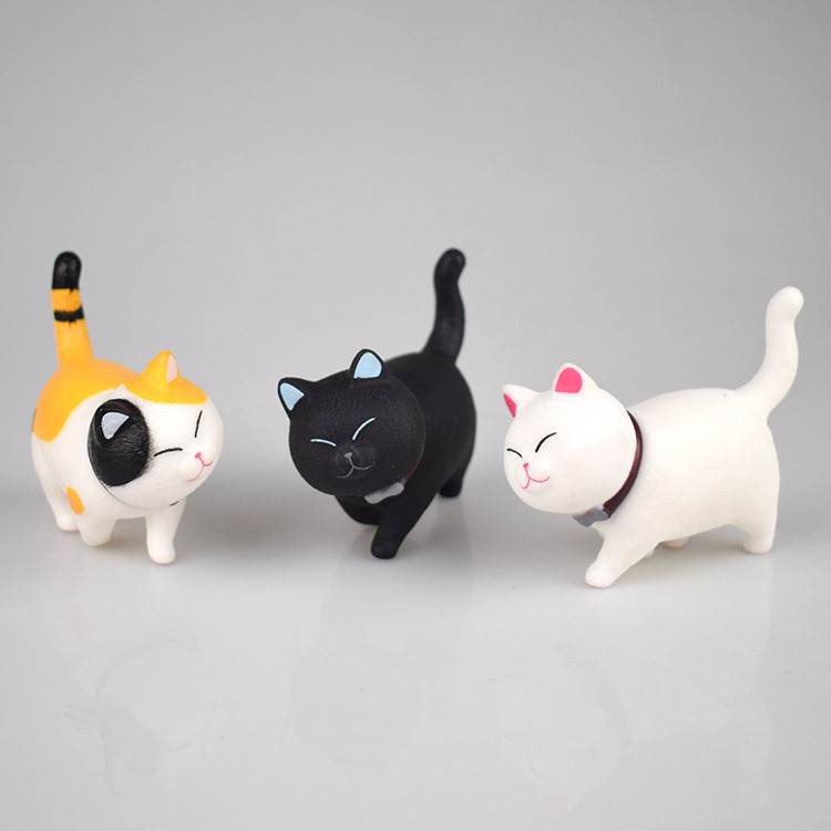 Super Cute Egg Bell Cat Cake Decoration