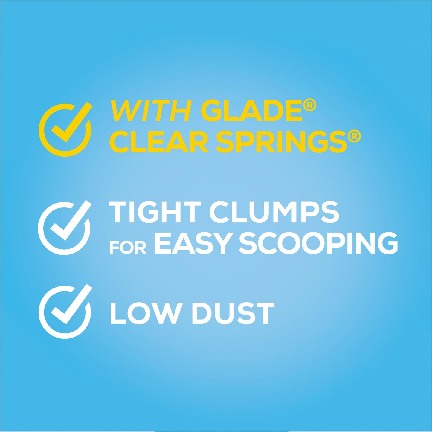 Purina Tidy Cats Clumping Multi Cat Litter, Glade Clear Springs - 16 lb. Bag