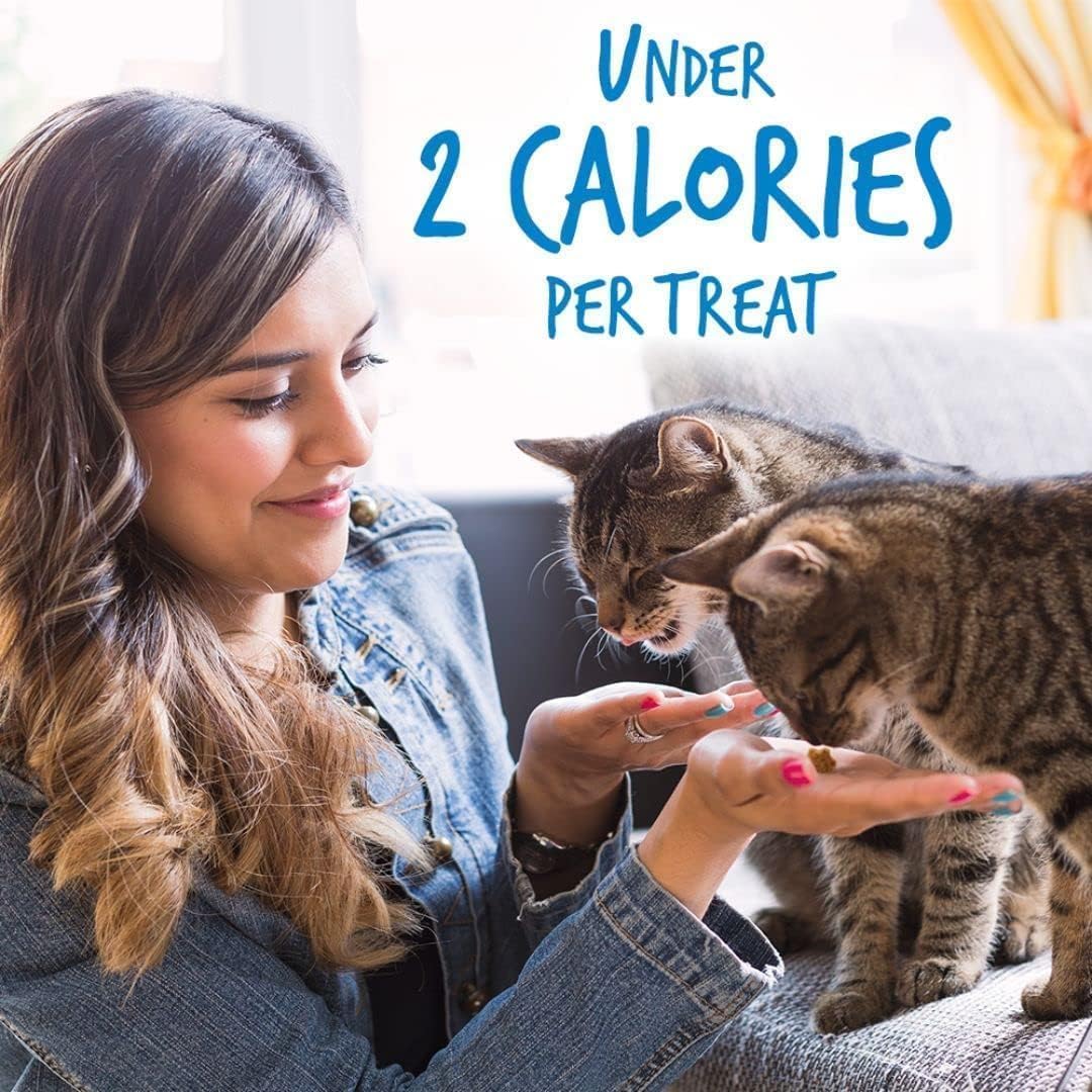 Fruitables Cat Treats | Crunchy Cat Treats | Healthy Low Calorie Cat Treats Packed with Protein | Free of Wheat, Corn and Soy | 2.5 oz (Pack of 3)