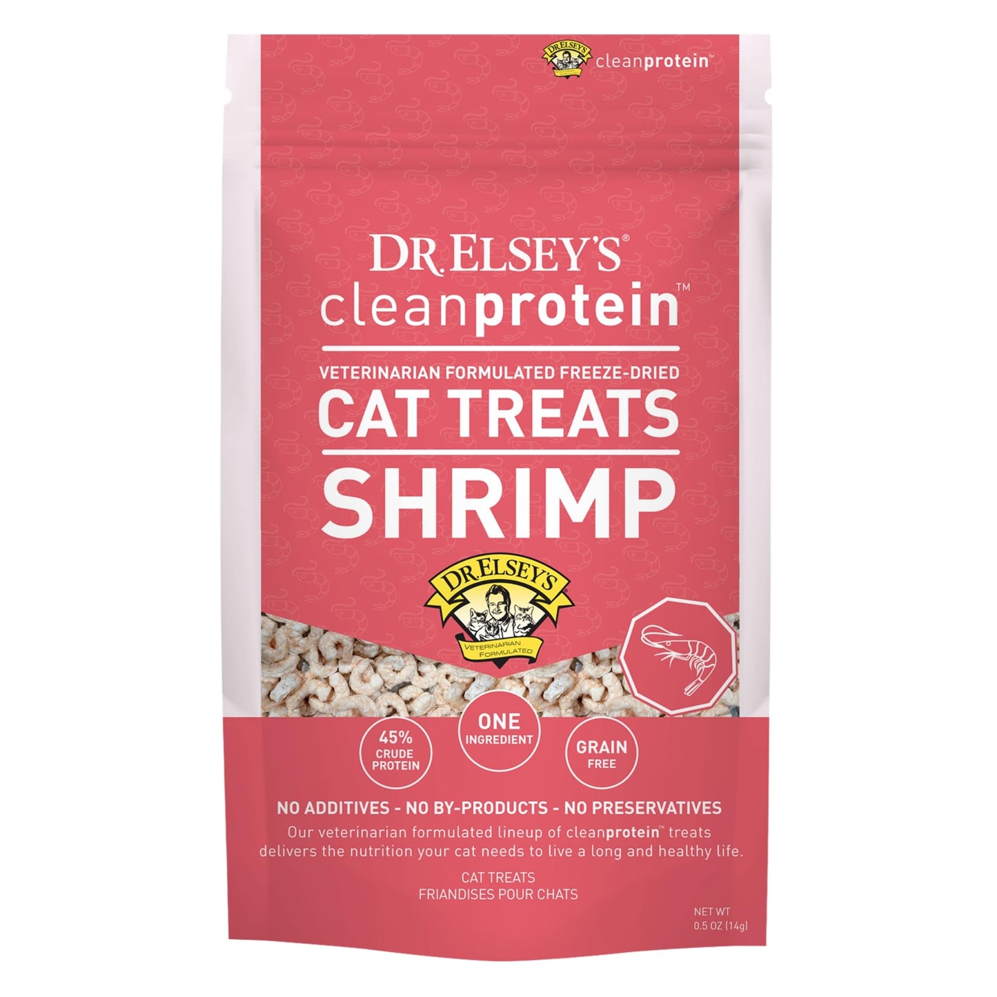 Dr. Elsey's Freeze-Dried Shrimp Cat Treats 0.5 oz.