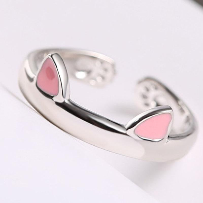 Cat Ear Adjustable Ring