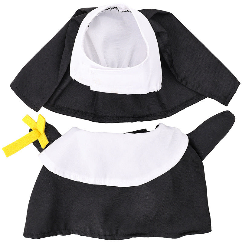 Pet Halloween Pet Costume Cat Dog Clothes Nun Dress Up Holiday Atmosphere