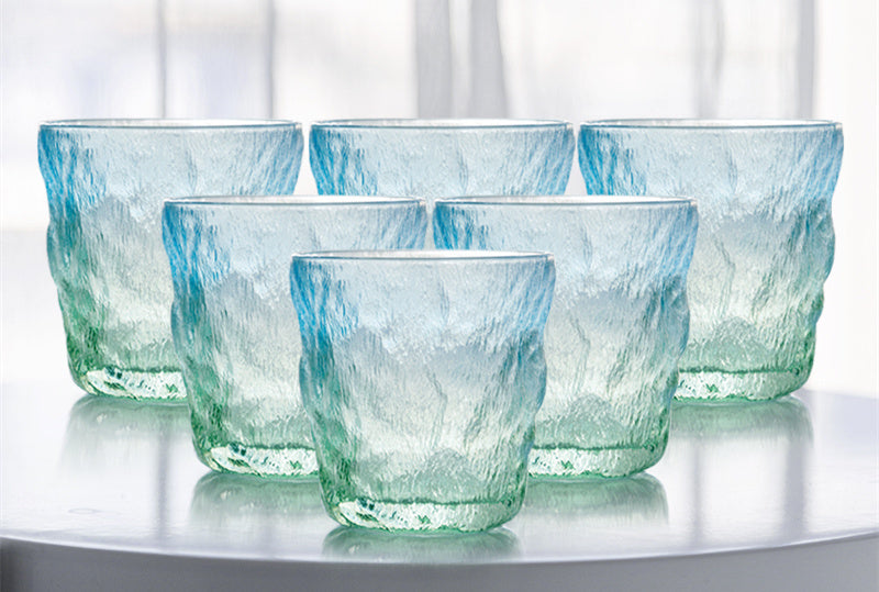 Cat Kitchen Glacier Pattern Glass