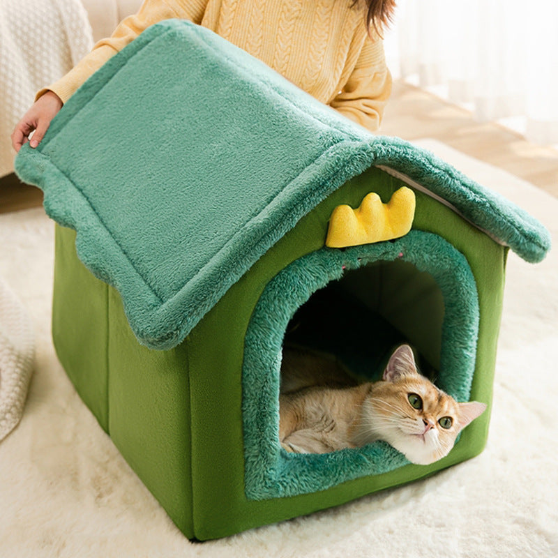 Fully Enclosed Cat Litter With Chick Shape