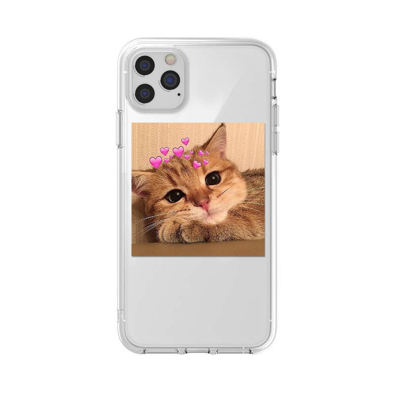 Net Red Cat Mobile Phone Case Applies