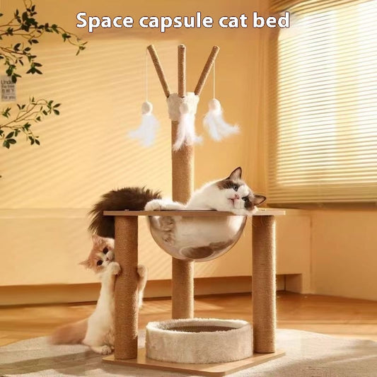 Cat Climbing Frame Toy Integrated Space Capsule Pet Supplies