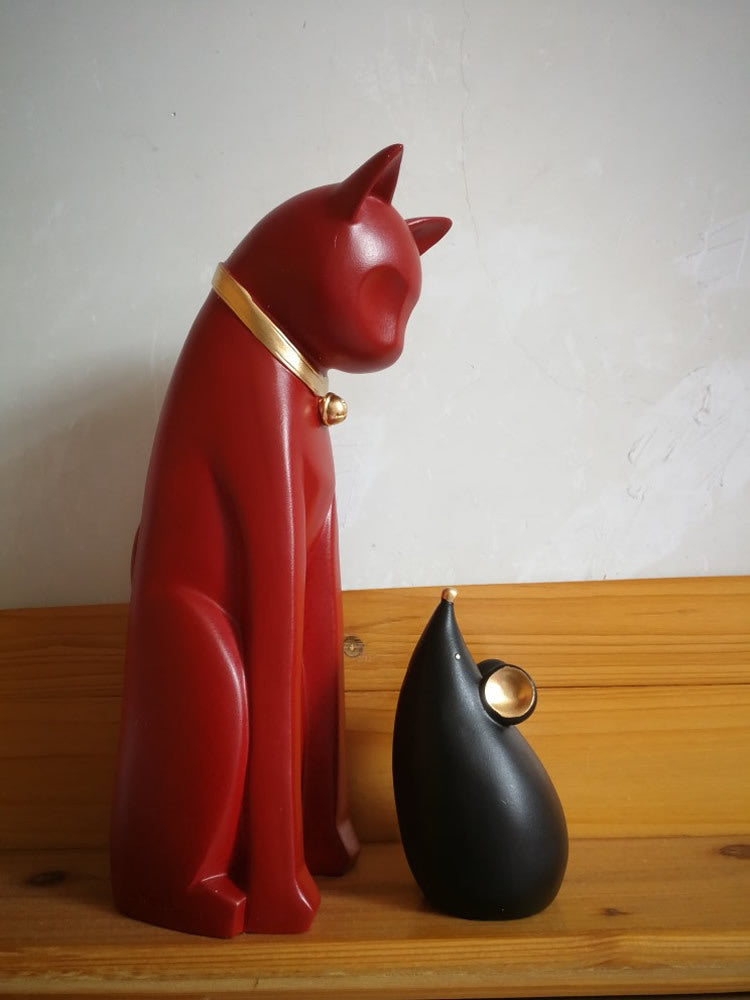 Cute cat desk decoration