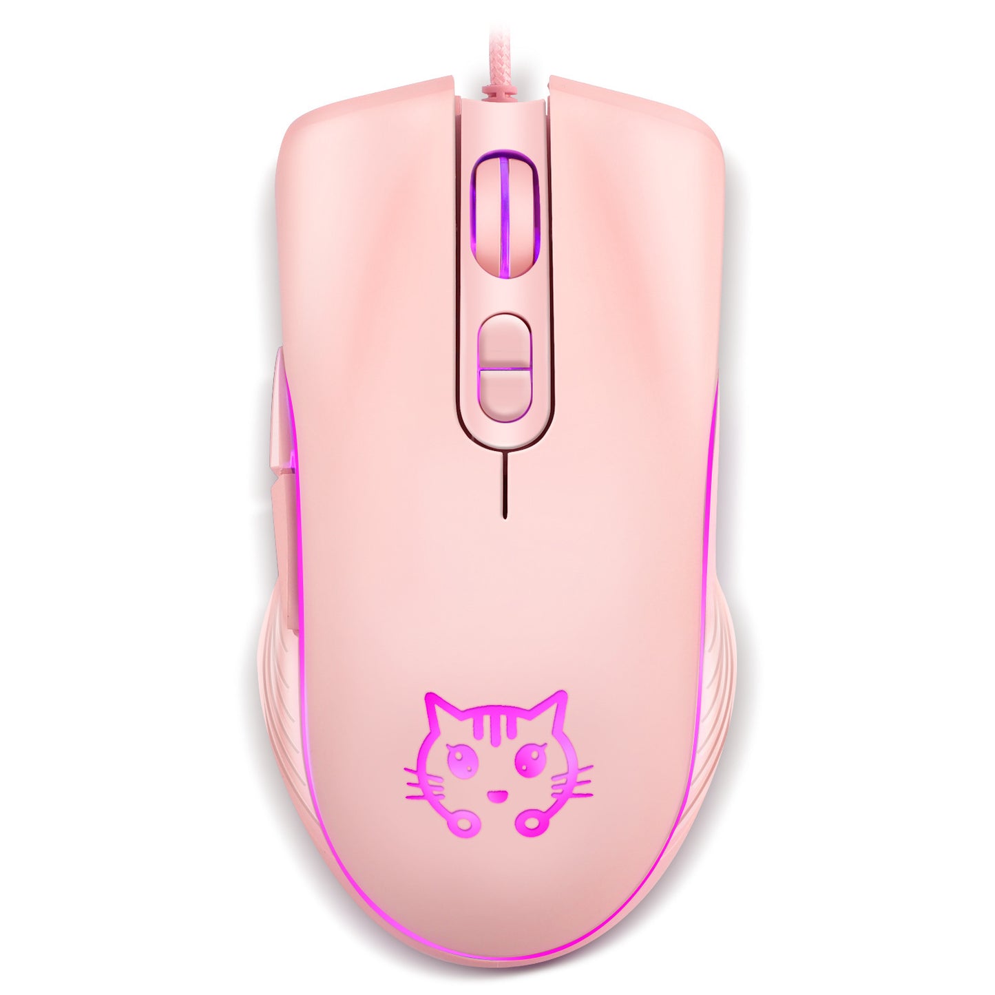 Cat Wired Gaming Electronic Sports Photoelectric Sliding Mouse