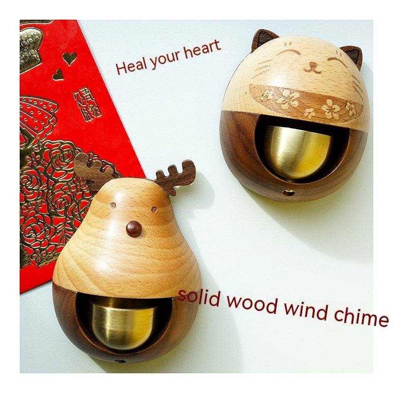 Door-suction Wind Chimes Lucky Cat Doorbell