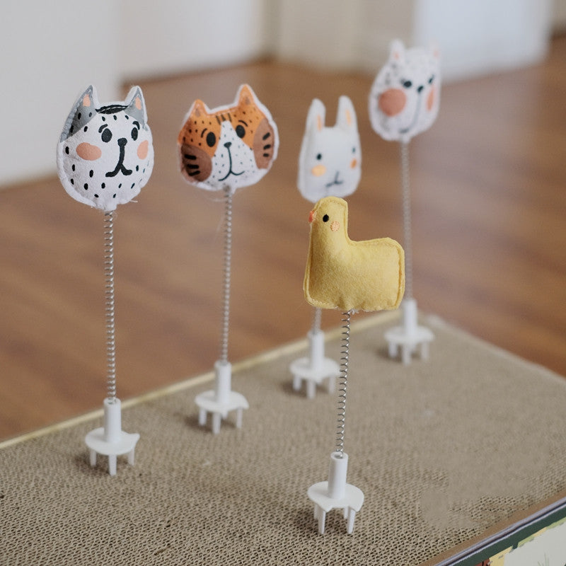 Fashion Funny Cat Stick Self Hi Toy