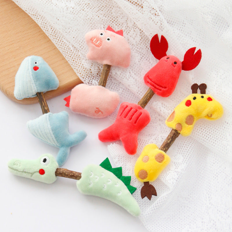 Cat Cleaning Oral Snacks Tooth Cleaning Vent Doll Supplies Kittens Mu Tianmiao Molar Rod Cat Toys